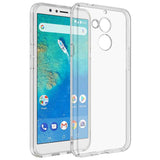 General Mobile 8 Kılıf Zore Kamera Korumalı Süper Silikon Kapak Renksiz