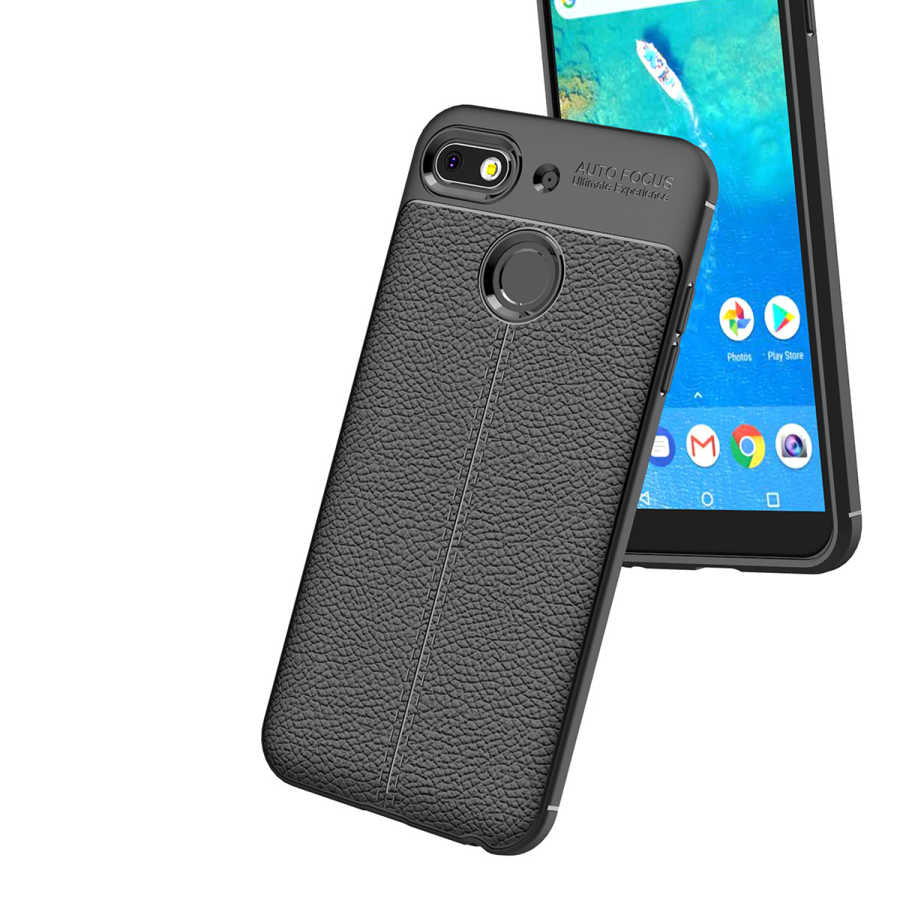 General Mobile 8 Go Kılıf Zore Niss Silikon Kapak Gri