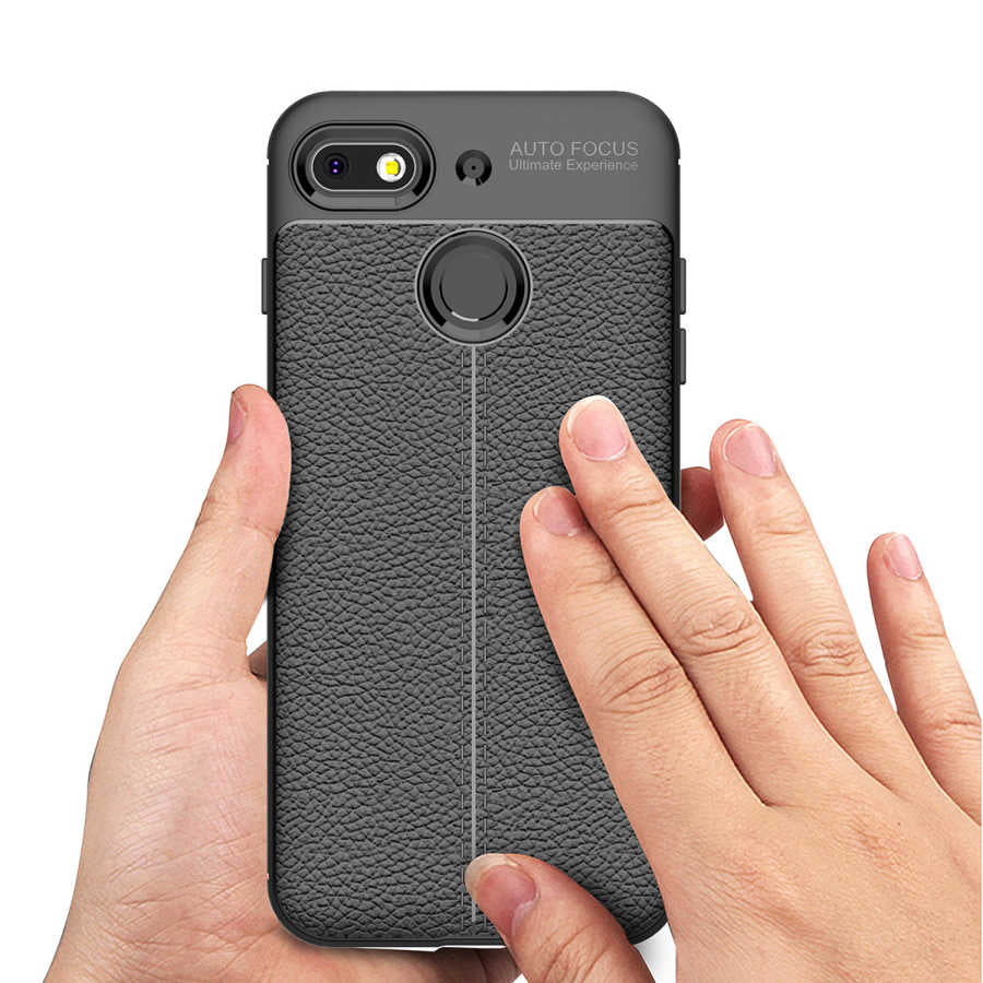 General Mobile 8 Go Kılıf Zore Niss Silikon Kapak Lacivert