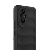 Honor 200 Pro Kılıf Esnek TPU Oyuklu Arka Yüzey Tasarımlı Zore Etnik Silikon Kapak Lacivert