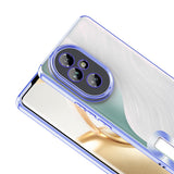 Honor 200 Pro Kılıf Kamera Korumalı Logo Gösteren Zore Omega Kapak Sierra Mavi