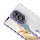 Honor 200 Pro Kılıf Kamera Korumalı Logo Gösteren Zore Omega Kapak Siyah