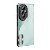 Honor 200 Pro Kılıf Kamera Korumalı Logo Gösteren Zore Omega Kapak Sierra Mavi