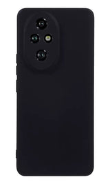 Honor 200 Pro Kılıf Tasarla Lansman Dokulu Kılıf Siyah