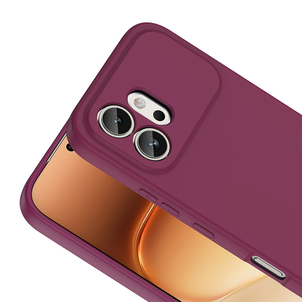 Honor 600 5G Kılıf Zore Mara Lansman Kapak Koyu Mor