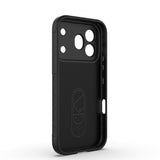 Honor 600 Pro 5G Kılıf Esnek TPU Oyuklu Arka Yüzey Tasarımlı Zore Etnik Silikon Kapak Siyah