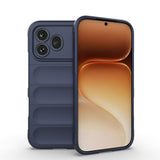 Honor 600 Pro 5G Kılıf Esnek TPU Oyuklu Arka Yüzey Tasarımlı Zore Etnik Silikon Kapak Lacivert