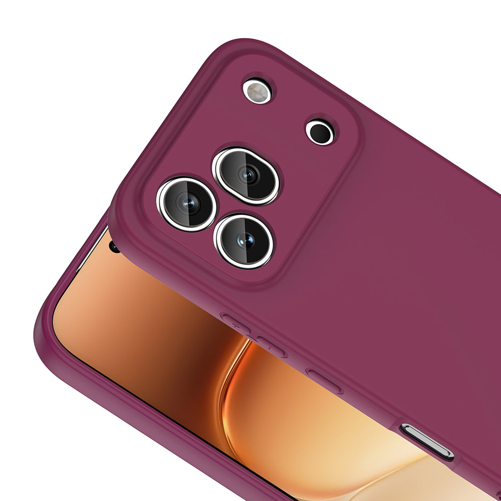 Honor 600 Pro 5G Kılıf Zore Mara Lansman Kapak Koyu Mor