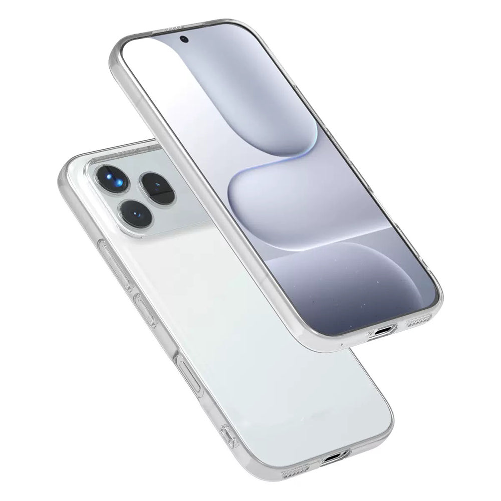 Honor 600 Pro 5G Kılıf Zore Süper Silikon Kapak Şeffaf