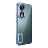 Honor 90 Kılıf Kamera Korumalı Logo Gösteren Zore Omega Kapak Derin Mor