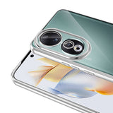 Honor 90 Kılıf Kamera Korumalı Logo Gösteren Zore Omega Kapak Lila