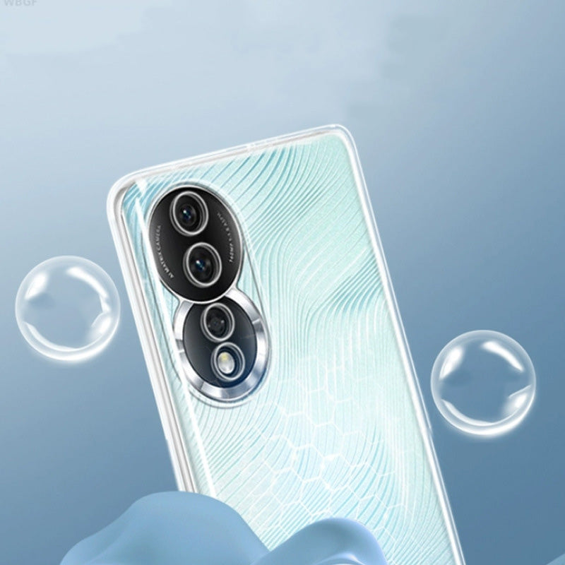 Honor 90 Kılıf Zore Süper Silikon Kapak Renksiz