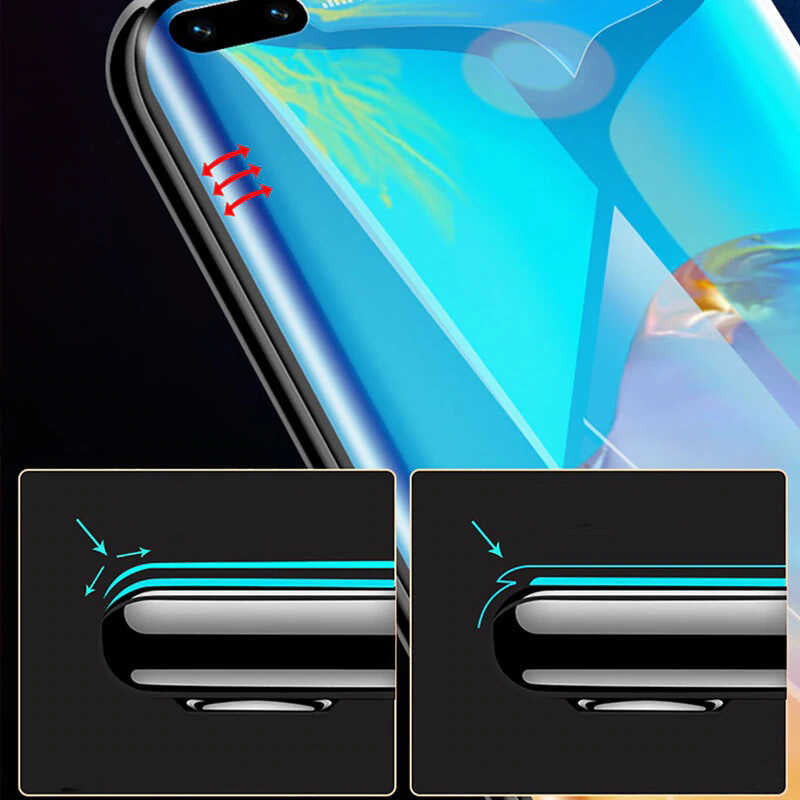 Honor Magic 6 Pro Zore Süper Pet Ekran Koruyucu Jelatin Siyah