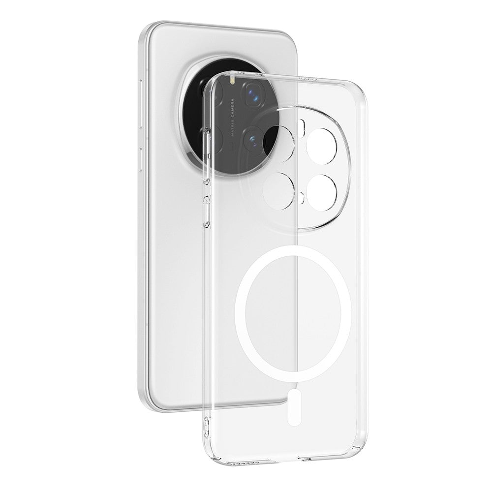 Honor Magic 7 Pro Kamera Korumalı M-Safe Şarj Özellikli Şeffaf London Sert PC Kapak Şeffaf