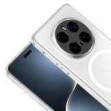 Honor Magic 7 Pro Kamera Korumalı M-Safe Şarj Özellikli Şeffaf London Sert PC Kapak Şeffaf