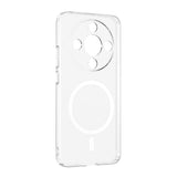 Honor Magic 8 Lite 5G Kamera Korumalı M-Safe Şarj Özellikli Şeffaf London Sert PC Kapak Şeffaf