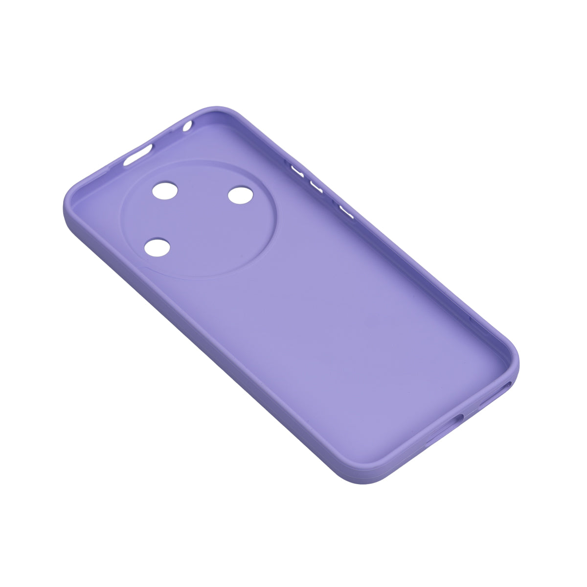 Honor Magic 8 Lite 5G Kılıf Zore Biye Silikon Lila