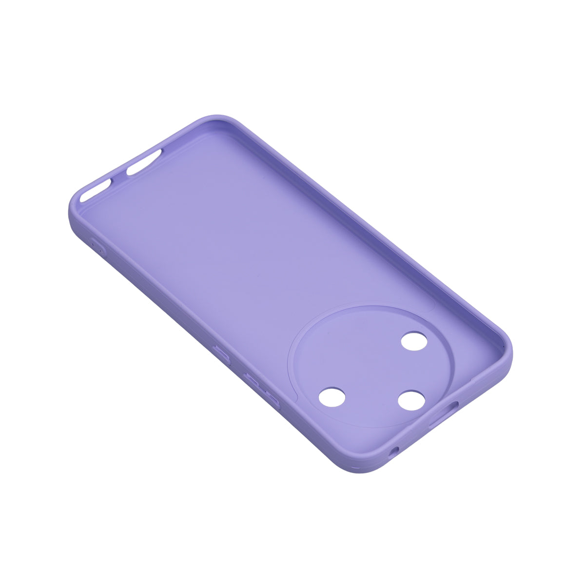Honor Magic 8 Lite 5G Kılıf Zore Biye Silikon Lila