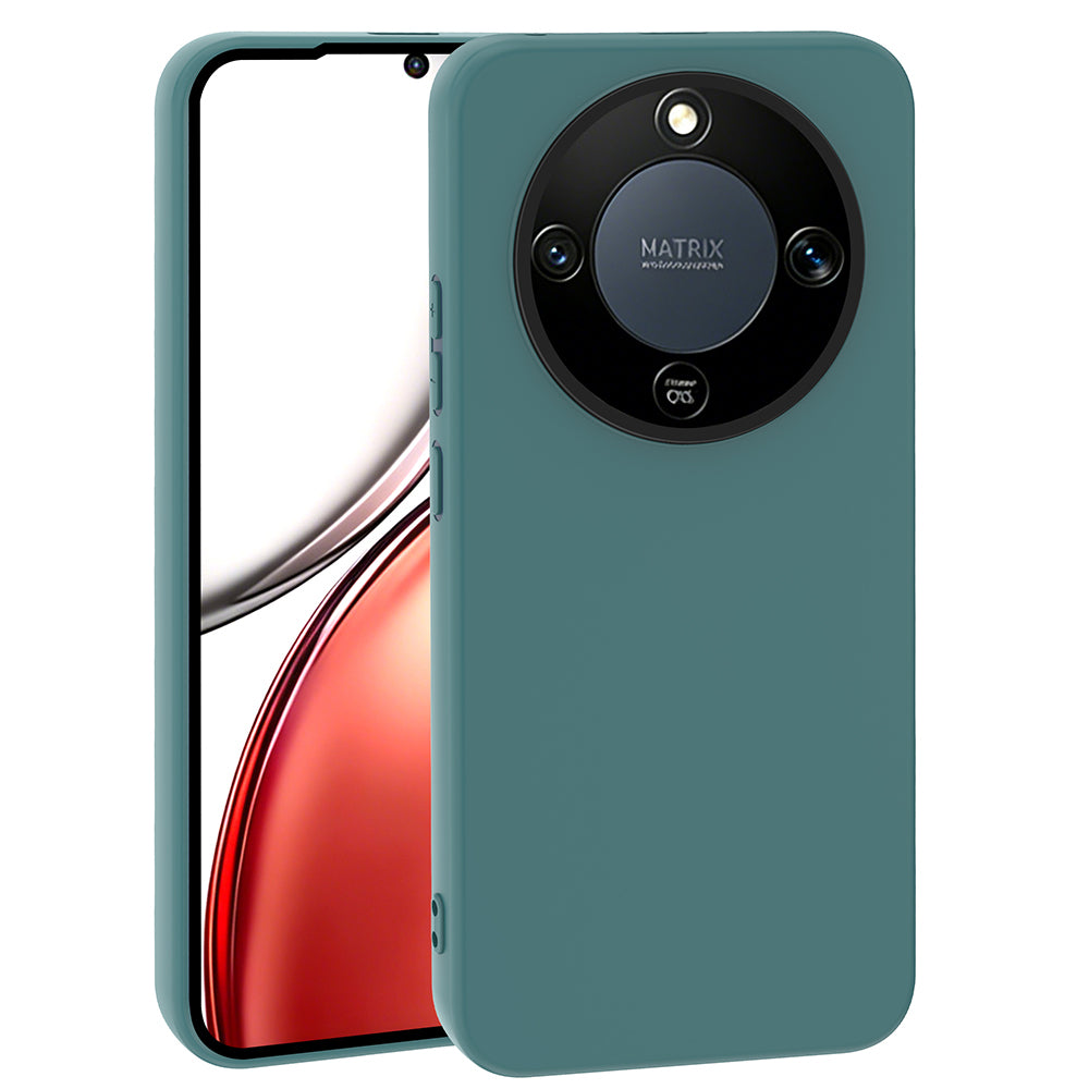 Honor Magic 8 Lite 5G Kılıf Mara Lansman Kapak Koyu Yeşil