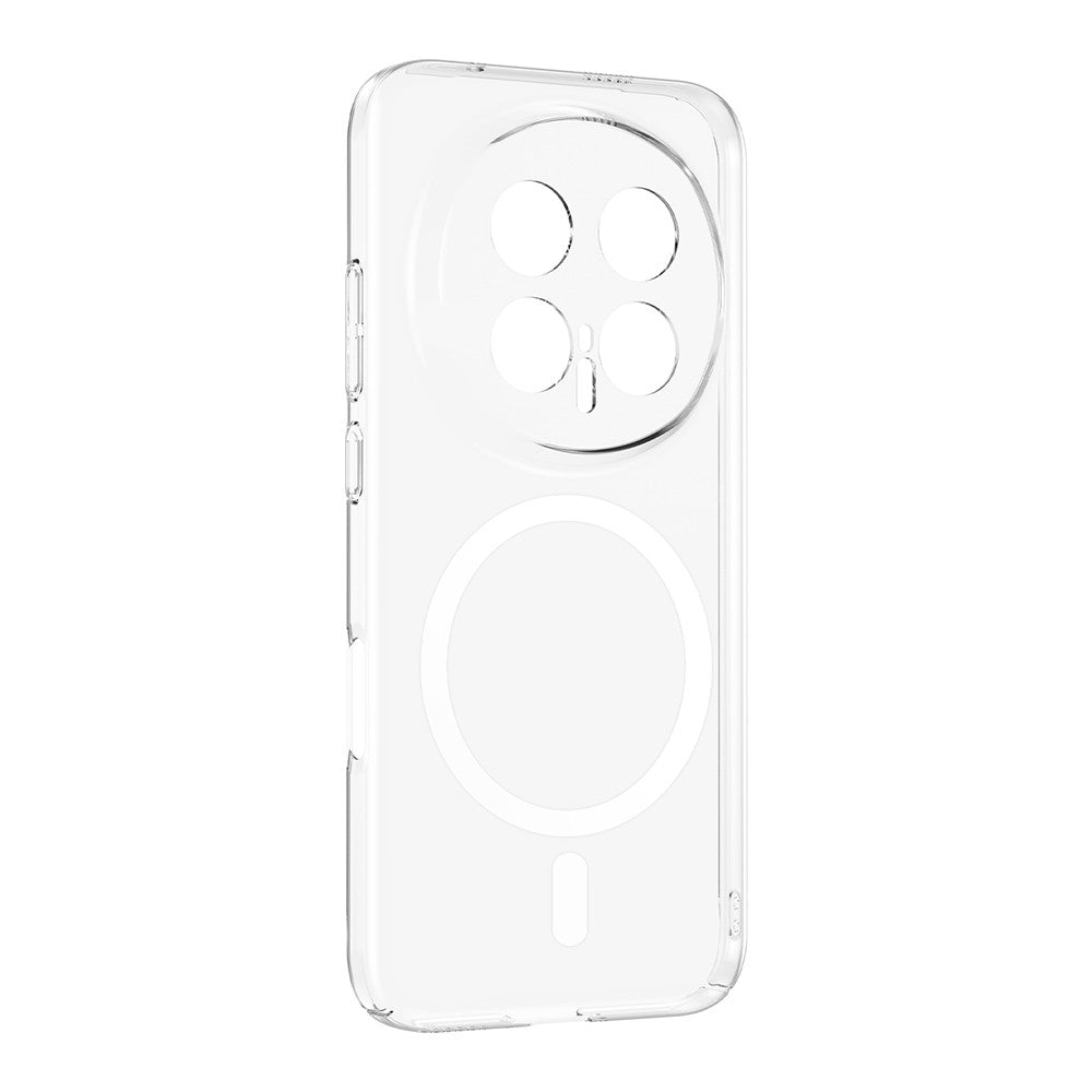Honor Magic 8 Pro Kamera Korumalı M-Safe Şarj Özellikli Şeffaf London Sert PC Kapak Şeffaf
