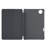 Honor Pad 10 12.1 Kılıf Zore Tri Folding Kalem Bölmeli Standlı Kılıf Siyah