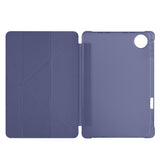Honor Pad 10 12.1 Kılıf Zore Tri Folding Kalem Bölmeli Standlı Kılıf Siyah