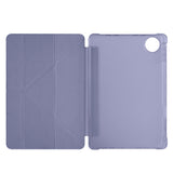 Honor Pad 10 12.1 Kılıf Tri Folding Kalem Bölmeli Standlı Kılıf Mor