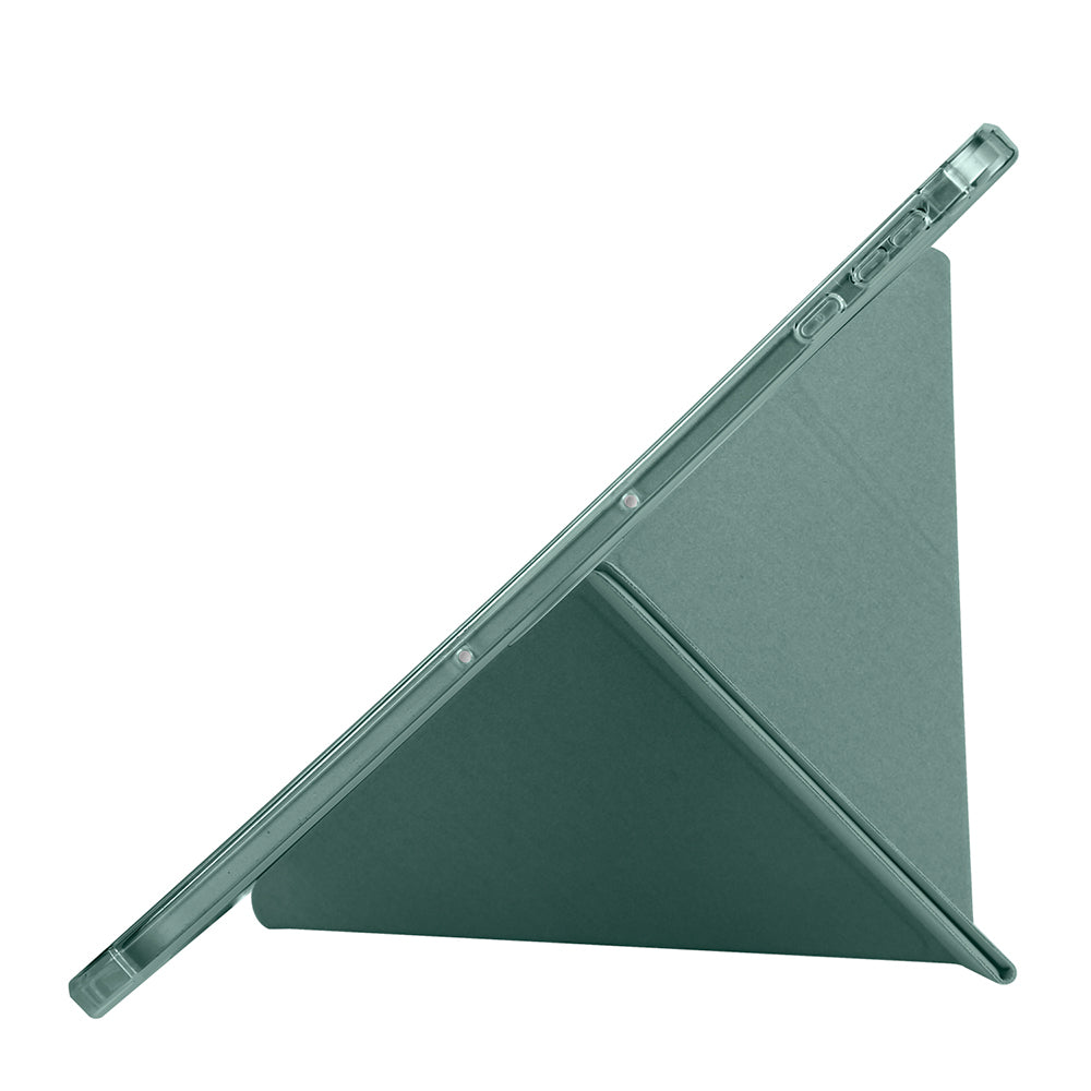 Honor Pad 9 Kılıf Zore Tri Folding Kalem Bölmeli Standlı Kılıf Lila