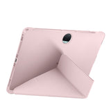 Honor Pad 9 Kılıf Zore Tri Folding Kalem Bölmeli Standlı Kılıf Lila