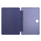 Honor Pad 9 Kılıf Zore Tri Folding Kalem Bölmeli Standlı Kılıf Lila