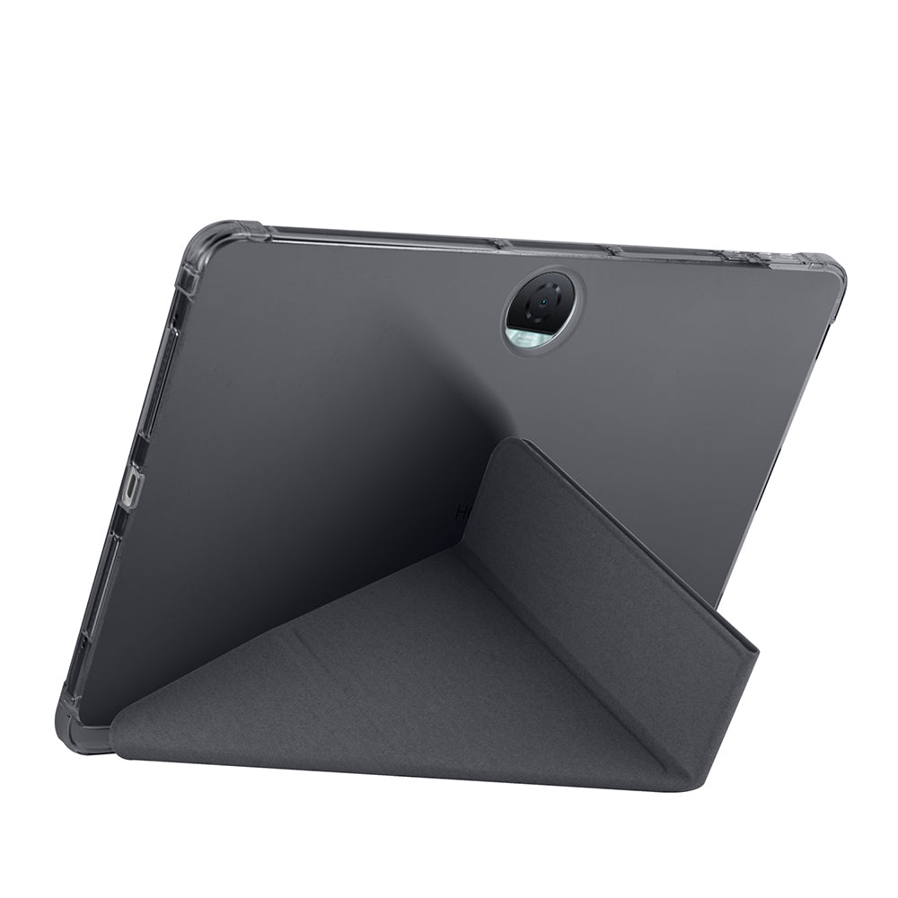 Honor Pad 9 Kılıf Zore Tri Folding Kalem Bölmeli Standlı Kılıf Lila