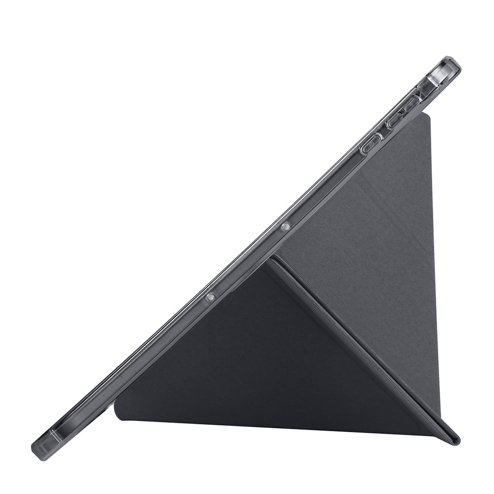 Honor Pad 9 Kılıf Zore Tri Folding Kalem Bölmeli Standlı Kılıf Lila