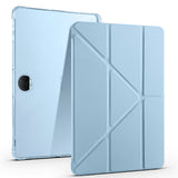 Honor Pad 9 Kılıf Zore Tri Folding Kalem Bölmeli Standlı Kılıf Lila