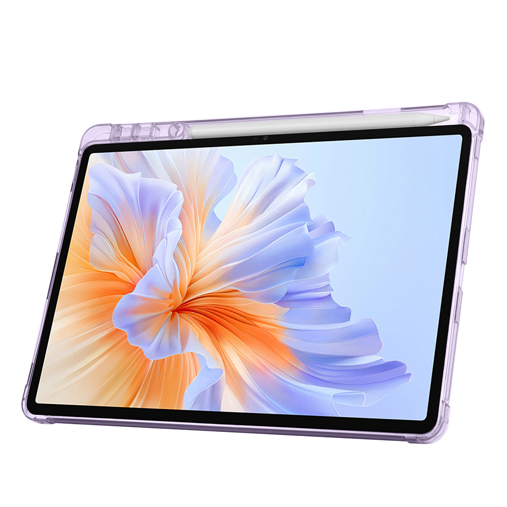 Honor Pad GT Kılıf Zore Tri Folding Kalem Bölmeli Standlı Kılıf Mavi