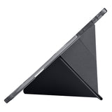 Honor Pad GT Pro Kılıf Zore Tri Folding Kalem Bölmeli Standlı Kılıf Siyah