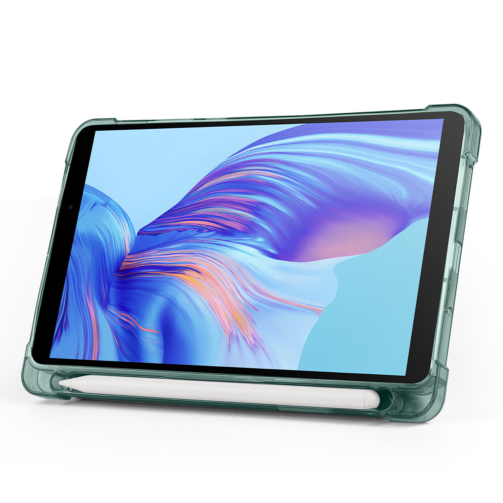 Honor Pad X7 8.7 Kılıf Tri Folding Kalem Bölmeli Standlı Kılıf Lila