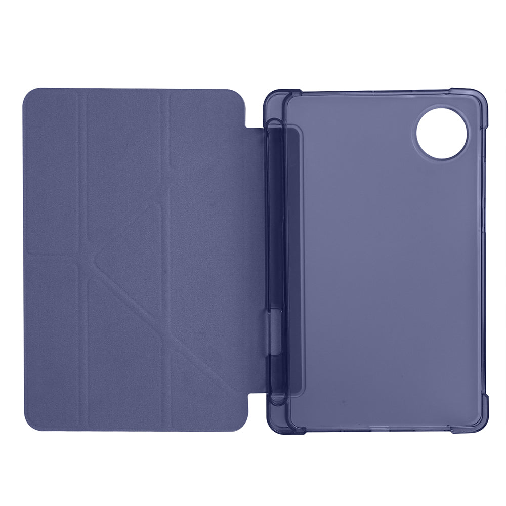 Honor Pad X7 8.7 Kılıf Tri Folding Kalem Bölmeli Standlı Kılıf Rose Gold