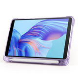 Honor Pad X7 8.7 Kılıf Tri Folding Kalem Bölmeli Standlı Kılıf Lacivert