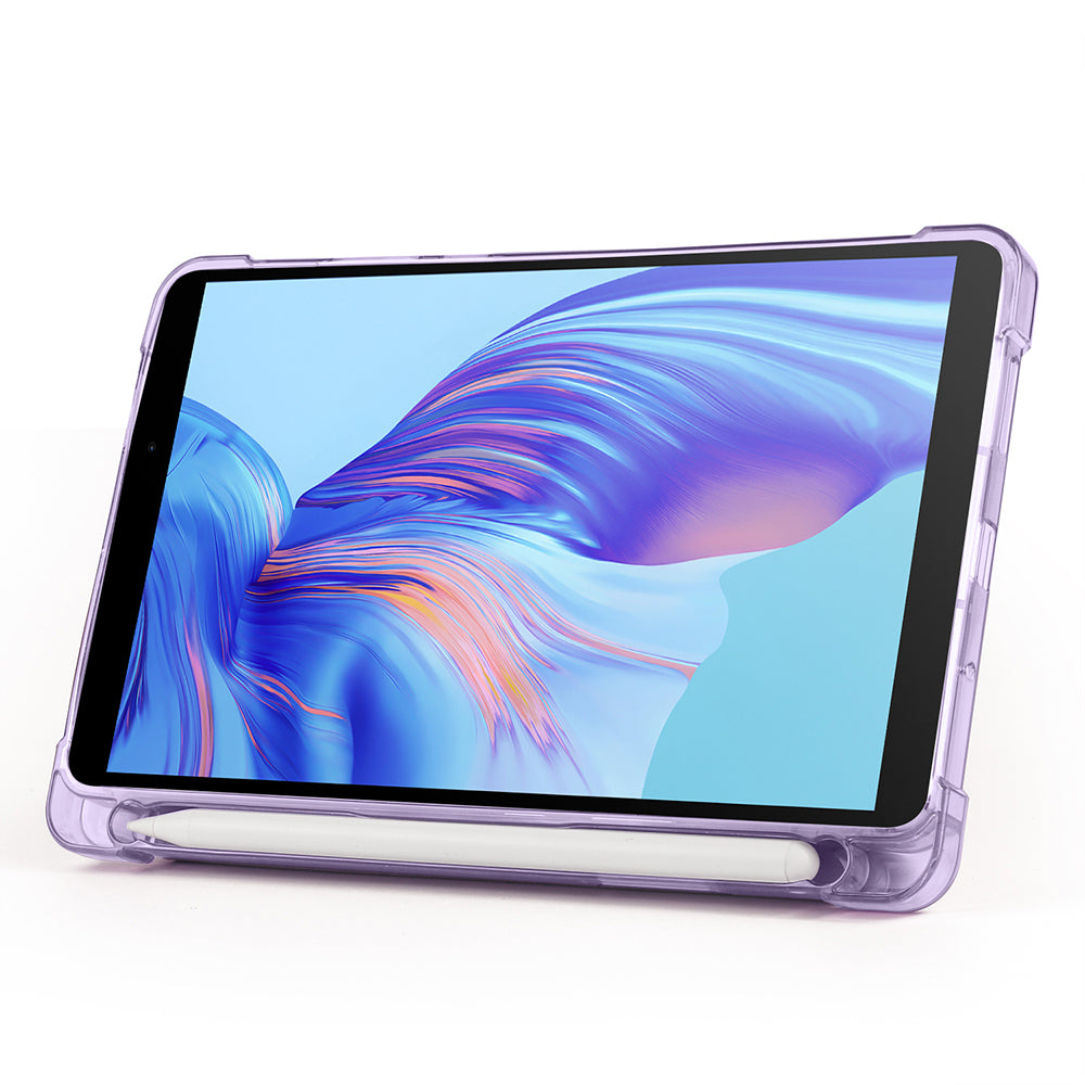 Honor Pad X7 8.7 Kılıf Tri Folding Kalem Bölmeli Standlı Kılıf Rose Gold