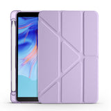 Honor Pad X7 8.7 Kılıf Tri Folding Kalem Bölmeli Standlı Kılıf Lacivert