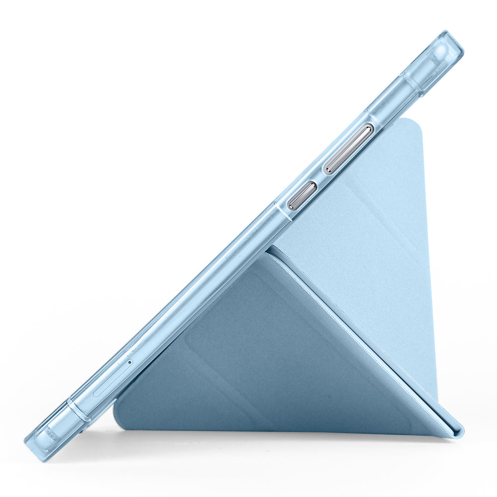 Honor Pad X7 8.7 Kılıf Tri Folding Kalem Bölmeli Standlı Kılıf Koyu Yeşil