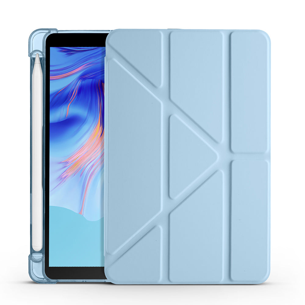 Honor Pad X7 8.7 Kılıf Tri Folding Kalem Bölmeli Standlı Kılıf Siyah