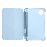 Honor Pad X7 8.7 Kılıf Tri Folding Kalem Bölmeli Standlı Kılıf Lacivert