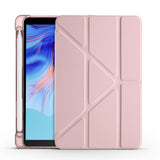 Honor Pad X7 8.7 Kılıf Tri Folding Kalem Bölmeli Standlı Kılıf Koyu Yeşil