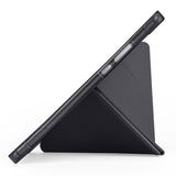 Honor Pad X7 8.7 Kılıf Tri Folding Kalem Bölmeli Standlı Kılıf Siyah