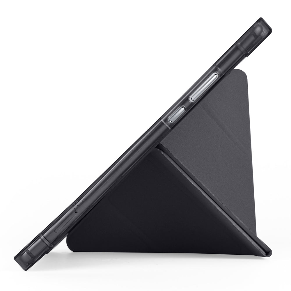 Honor Pad X7 8.7 Kılıf Tri Folding Kalem Bölmeli Standlı Kılıf Siyah