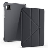 Honor Pad X7 8.7 Kılıf Tri Folding Kalem Bölmeli Standlı Kılıf Siyah