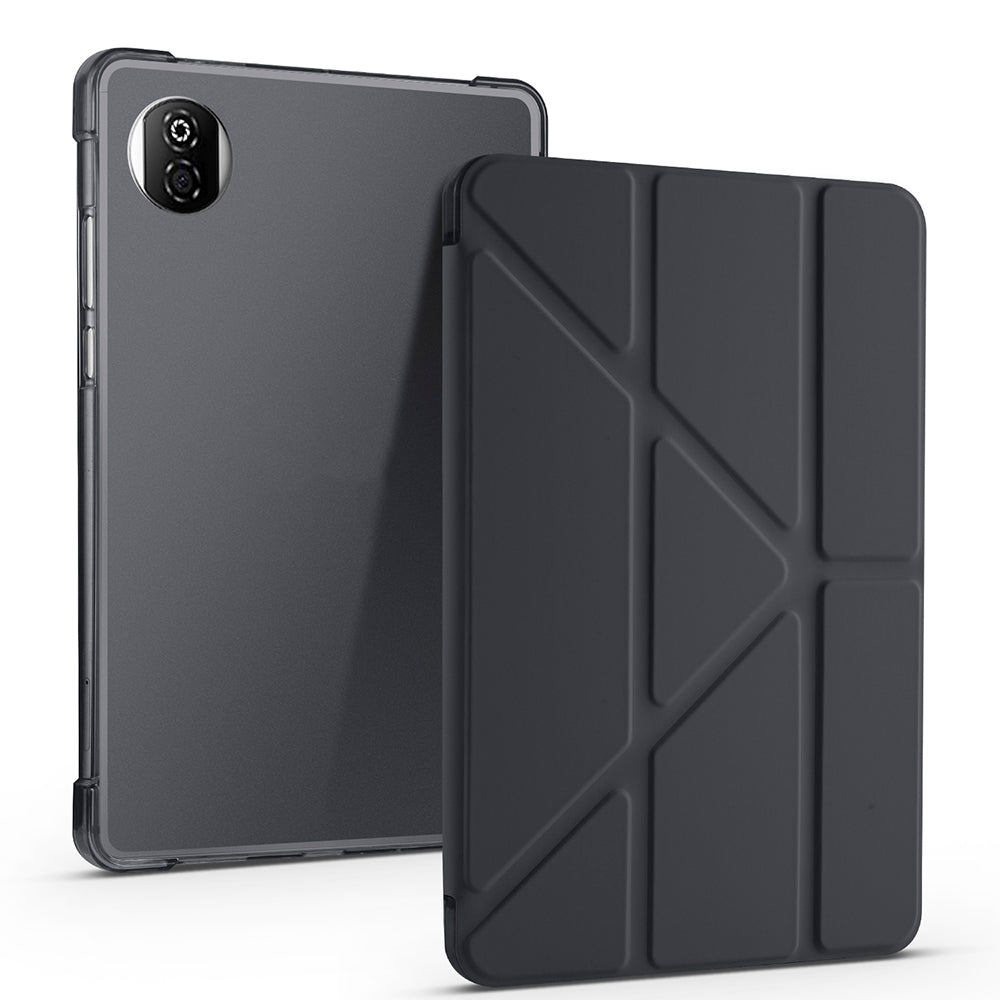 Honor Pad X7 8.7 Kılıf Tri Folding Kalem Bölmeli Standlı Kılıf Siyah