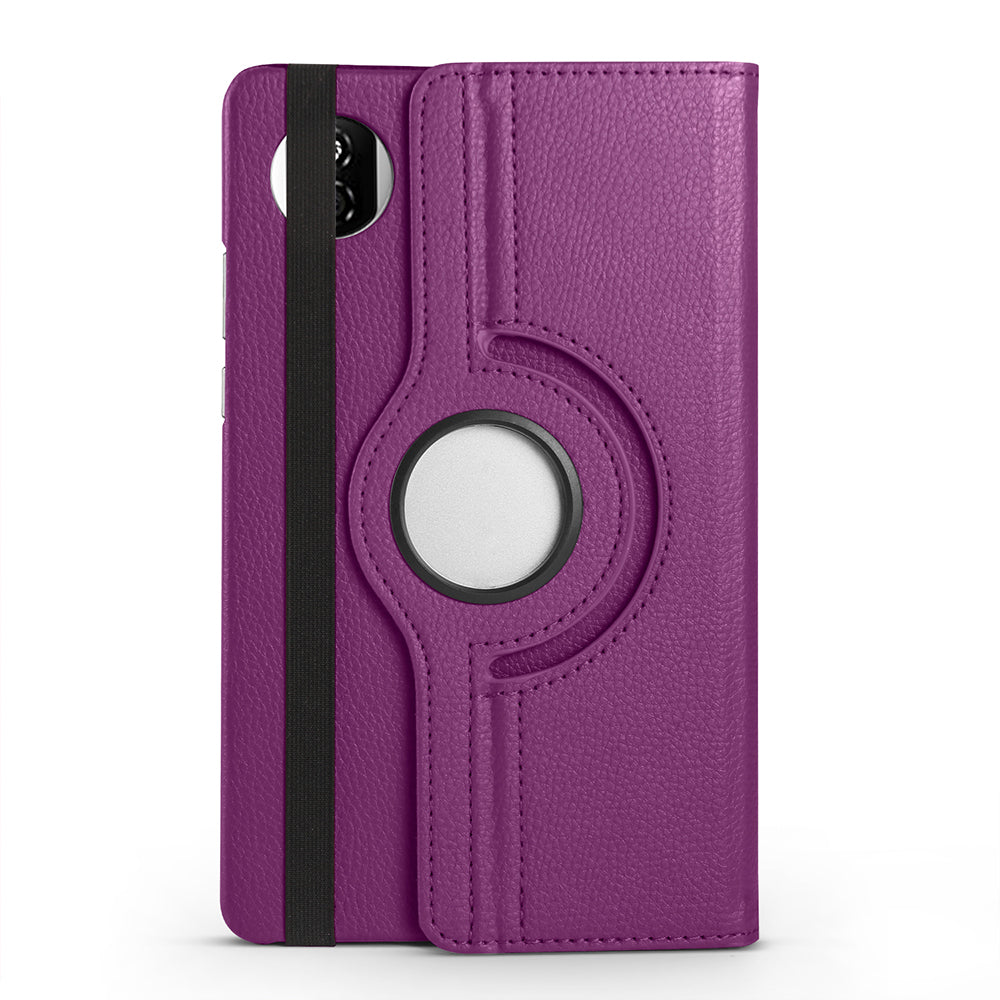 Honor Pad X7 Dönebilen Standlı Kılıf Mor