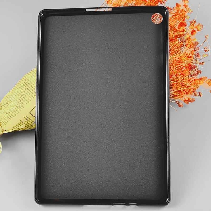 Honor Pad X8 Kılıf Zore Tablet Süper Silikon Kapak Siyah